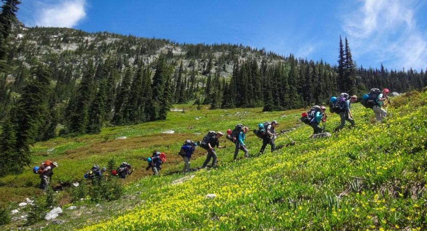 backpacking program for adults